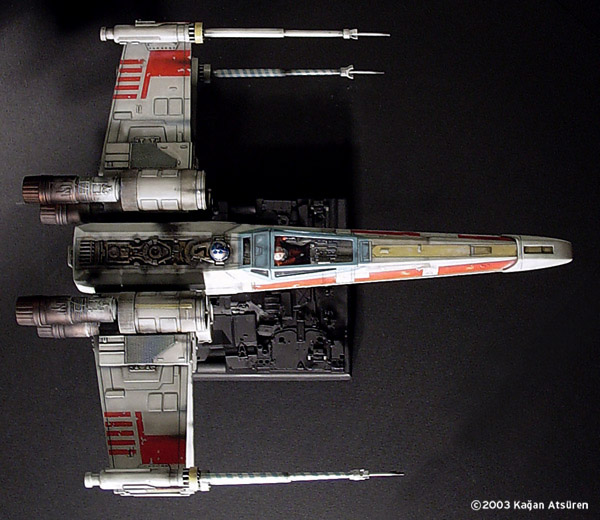 x wing front view
